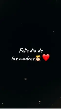 Feliz día mamá ✨