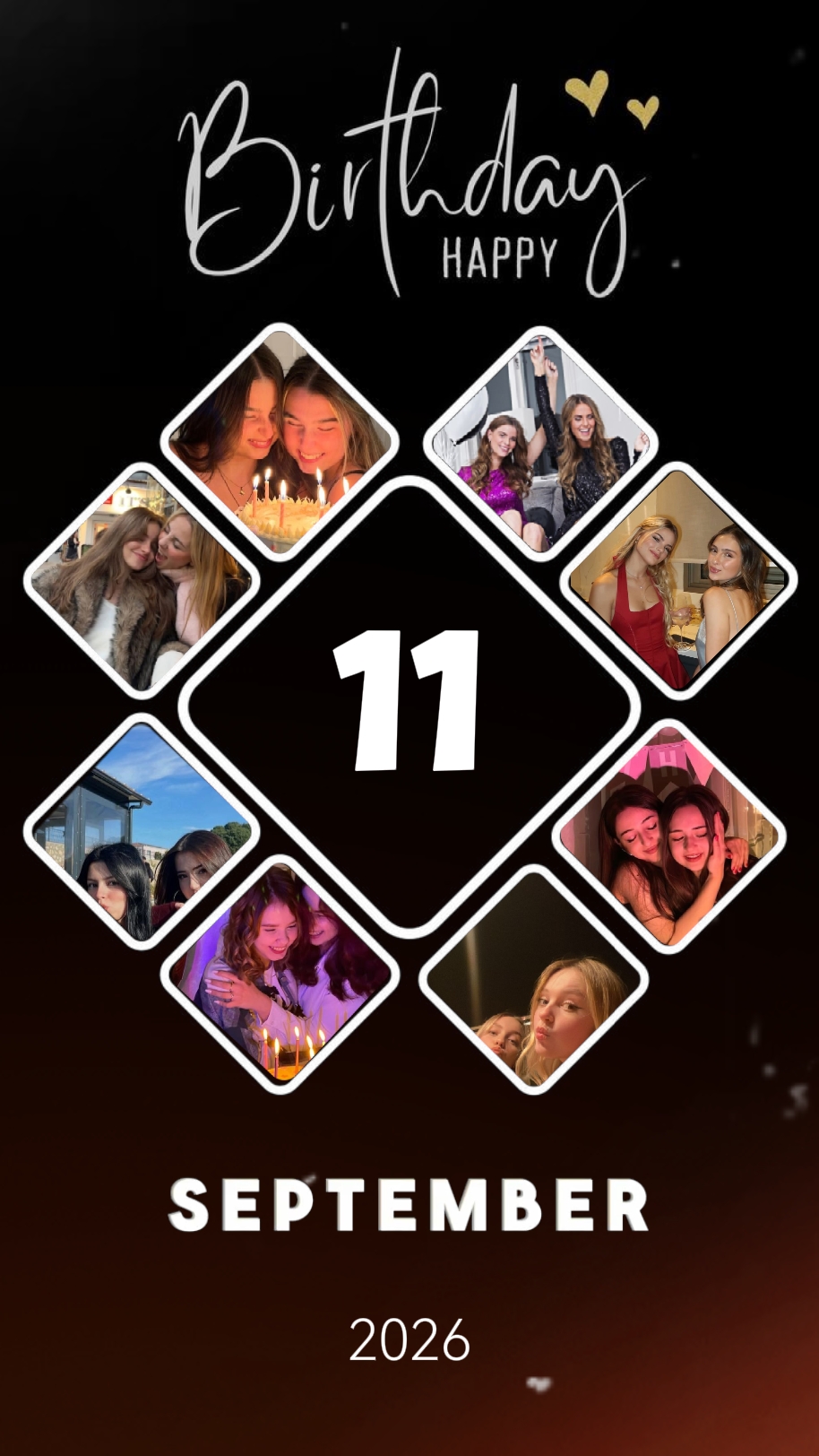 Birthday 11 Sept 