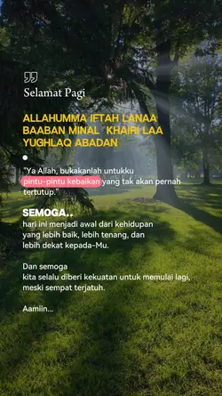 selamat pagi