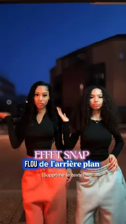 FLOU ARRIÈRE PLAN