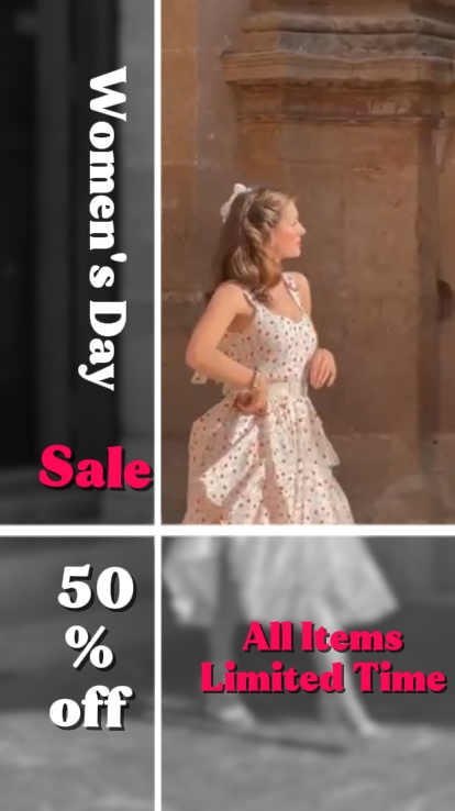 Promoção do dia da mulher