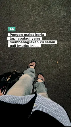 pengen males kerja