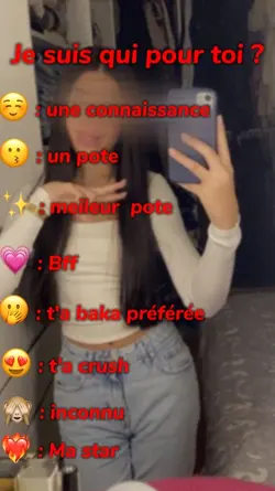 Je suis qui pour toi