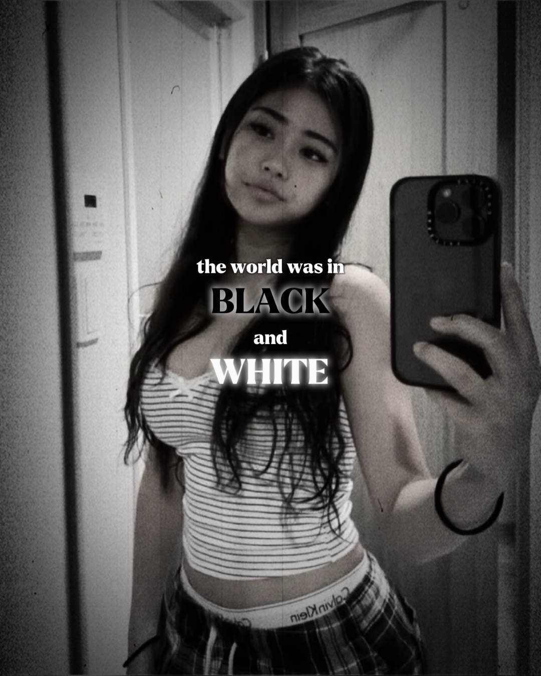 negro y blanco