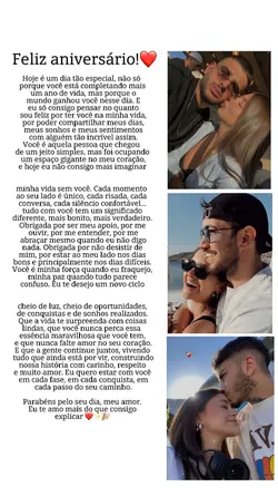Feliz aniversário