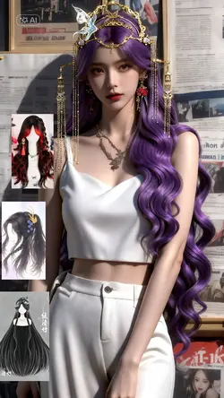 ai change hair style