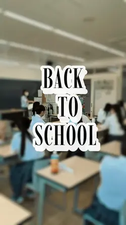 back to school