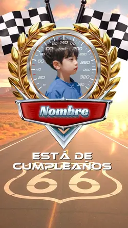 Invitación De Cars