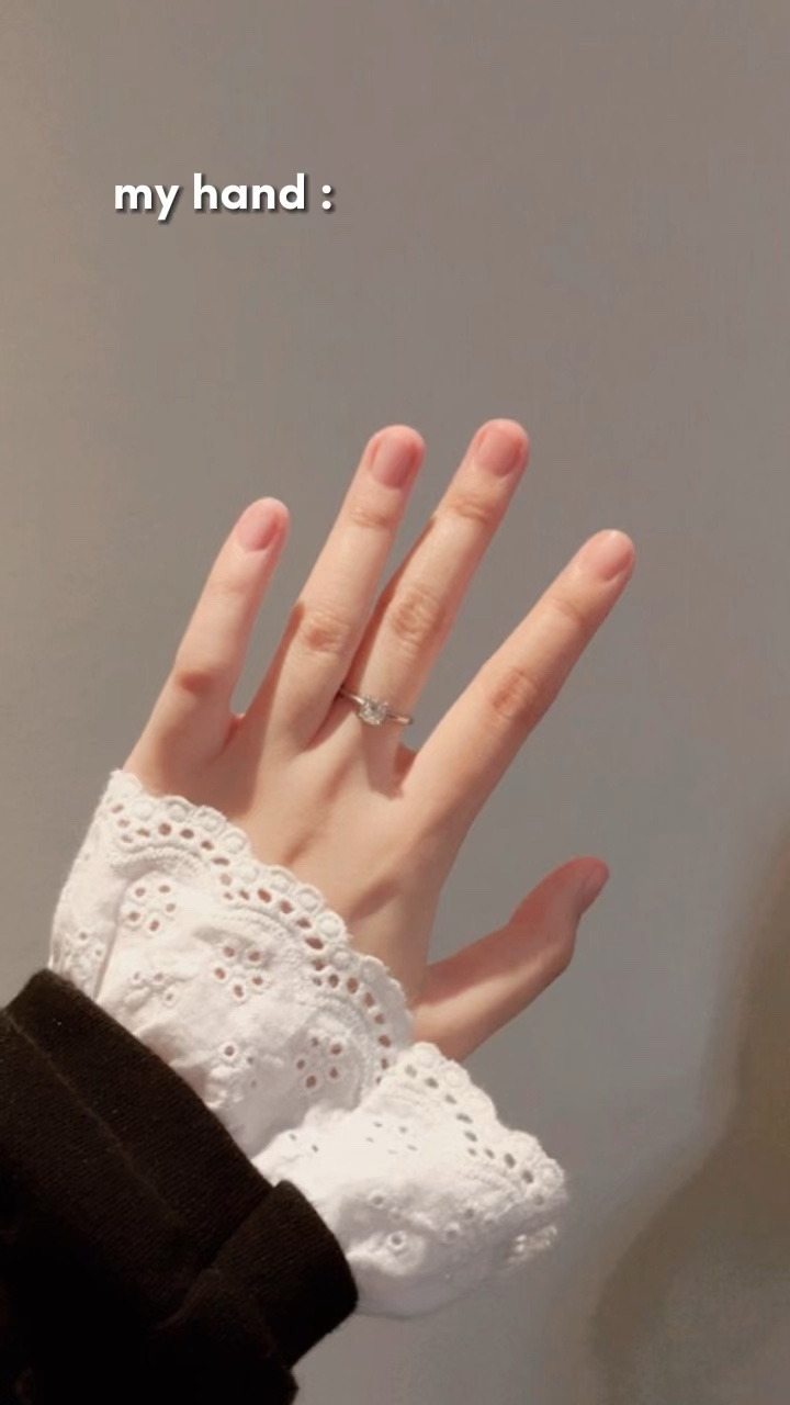 MY HAND MY BF HAND