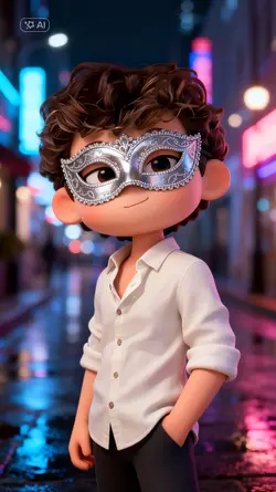 3D chibi character