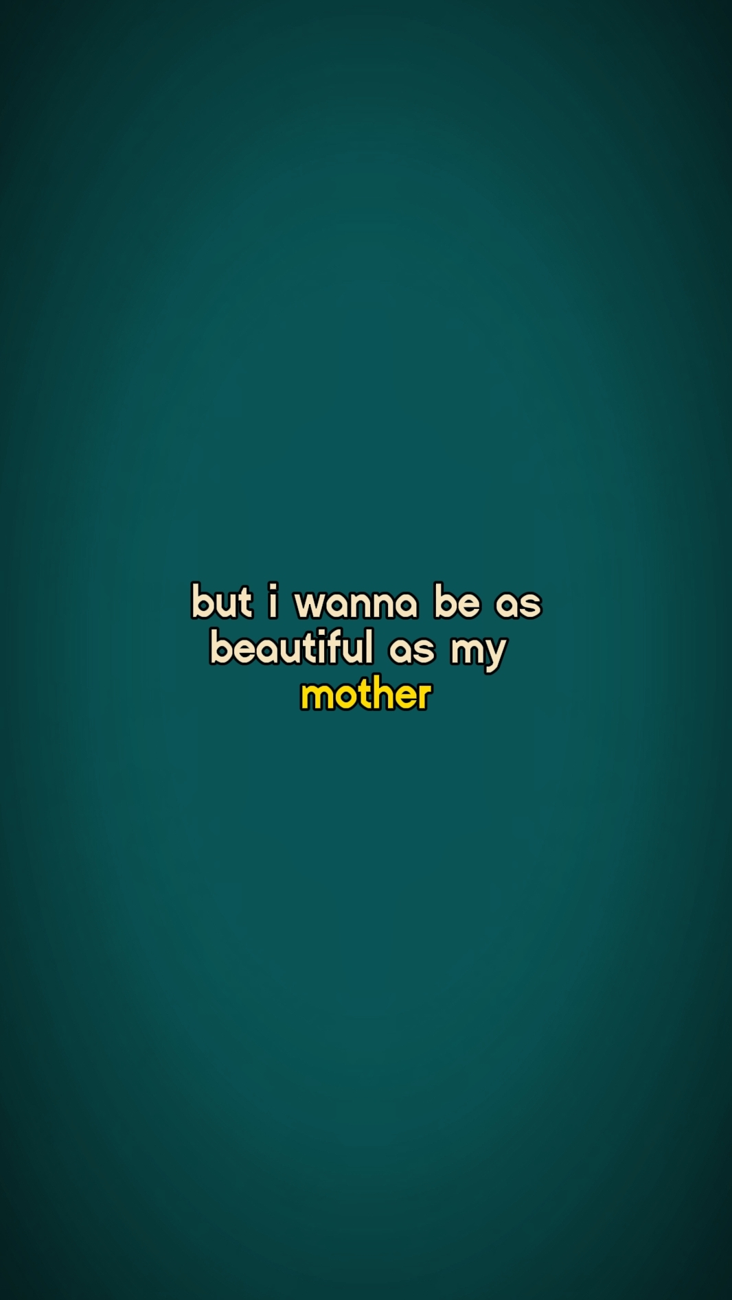 belle comme ma maman