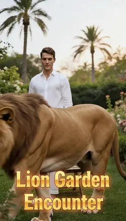 Lion Garden Encounter
