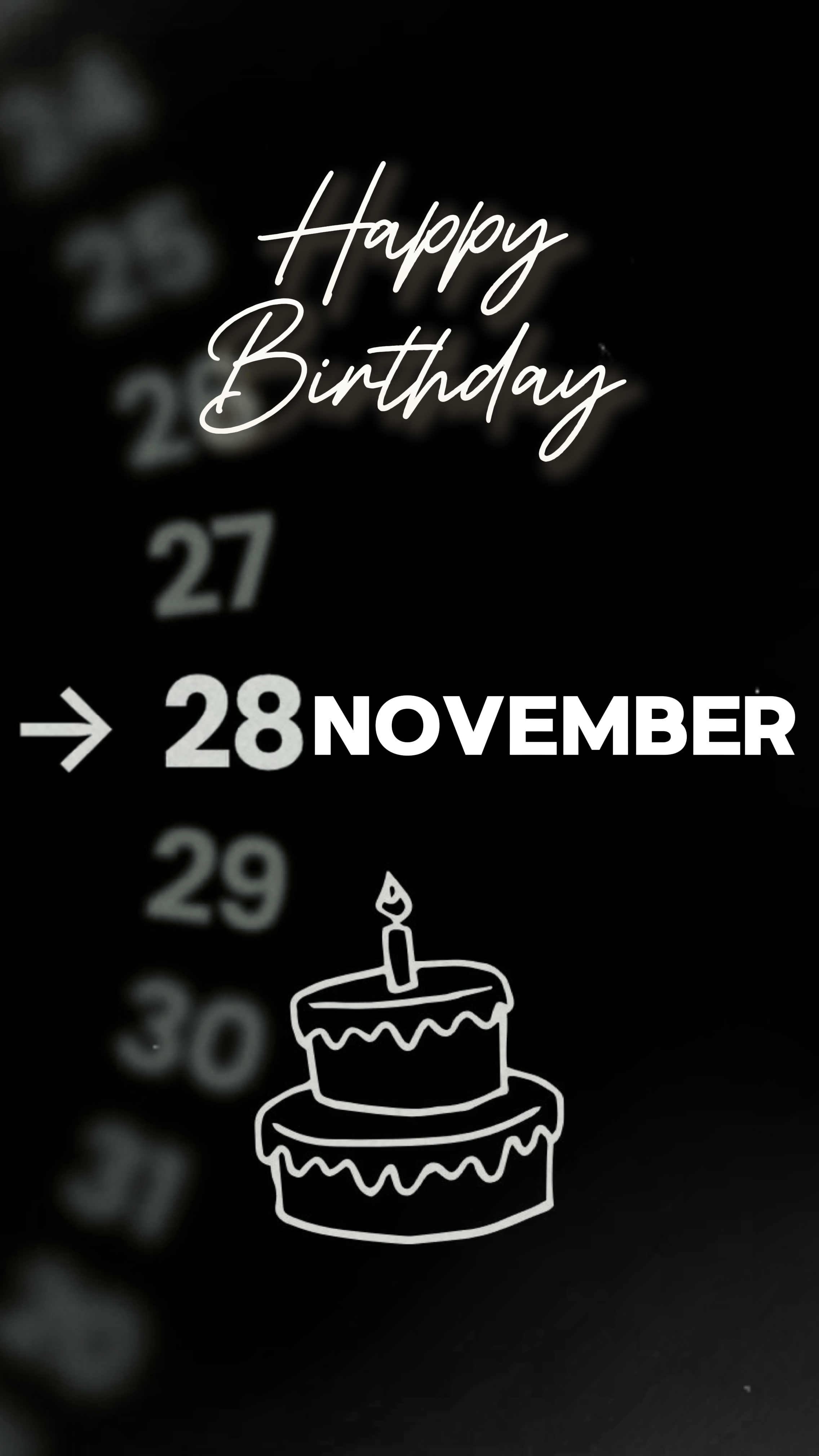 Hbd 28 November