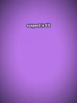 suspect is 5'5