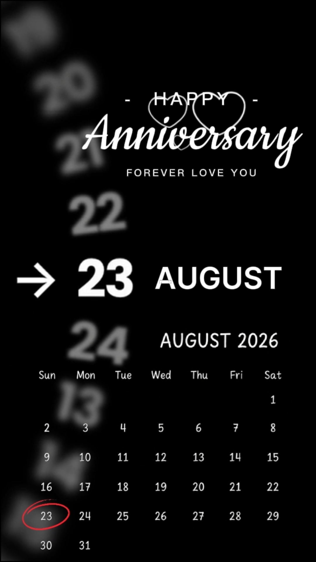 ANNIVERSARY 23 AUGUS