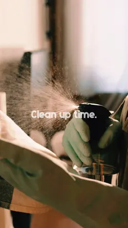 Clean up time