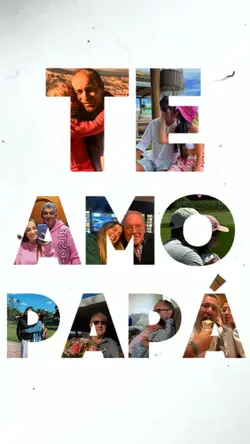Te amo papá 