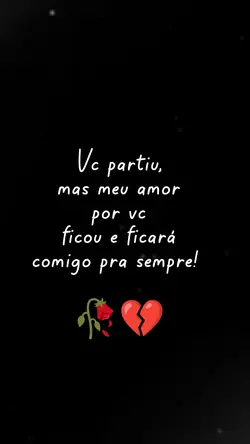 A saudade de vc