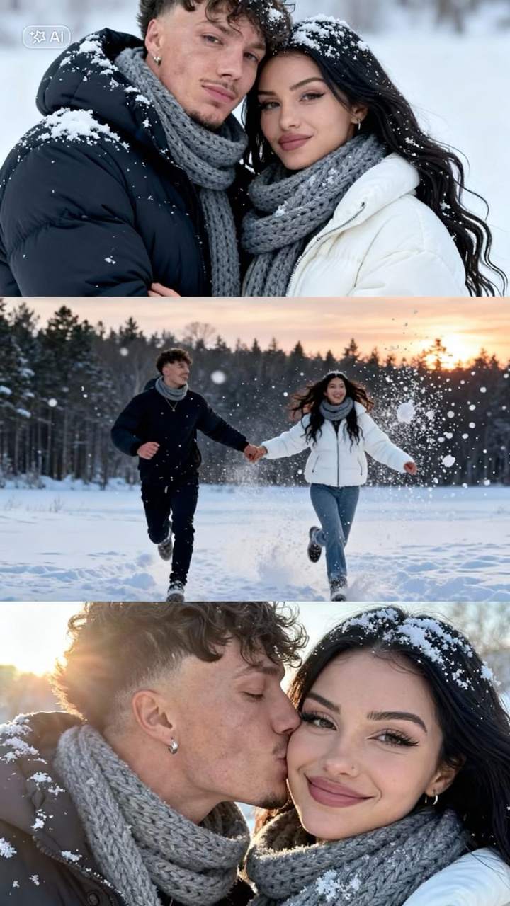 Couple Schnee