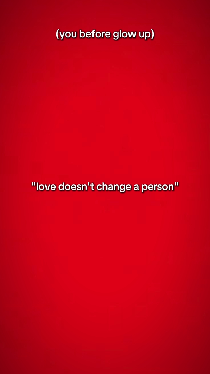 L'amour ne te change pas