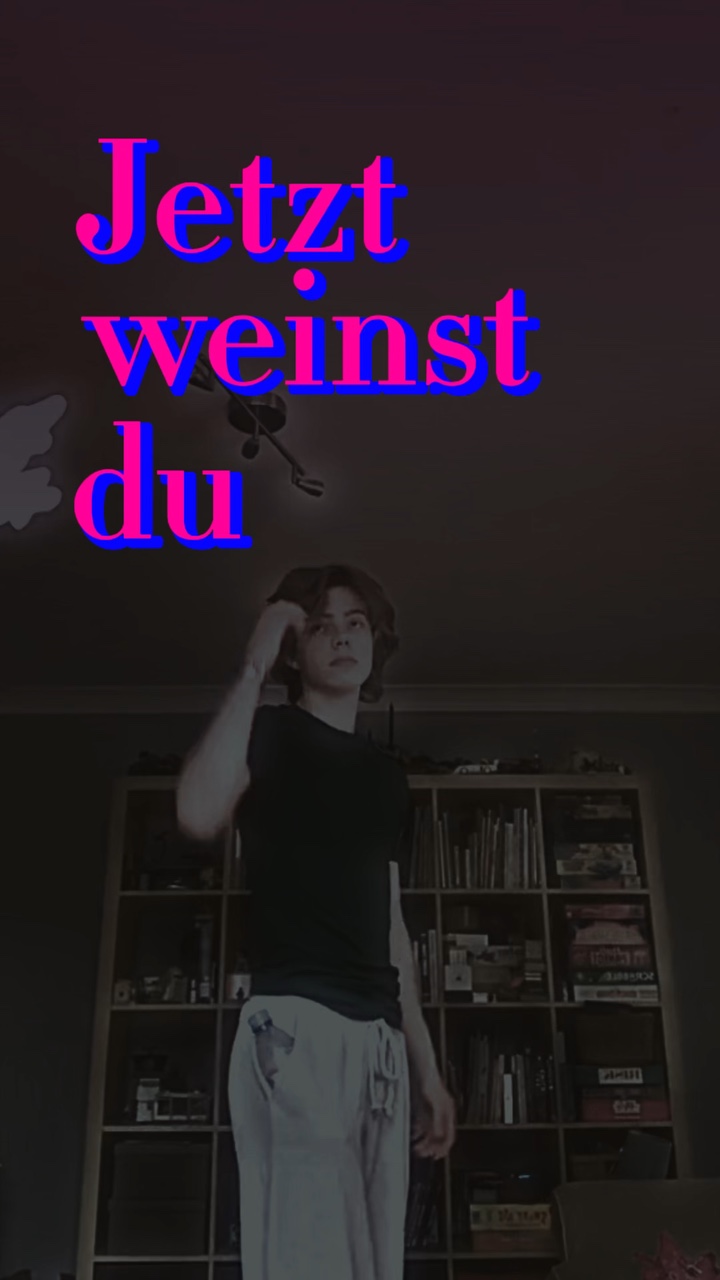 Jetzt weinst du