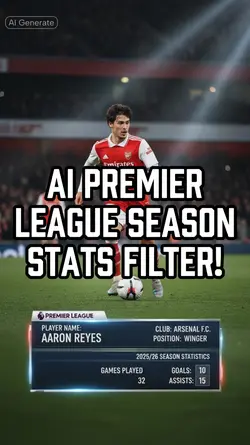AI PL Season Stats