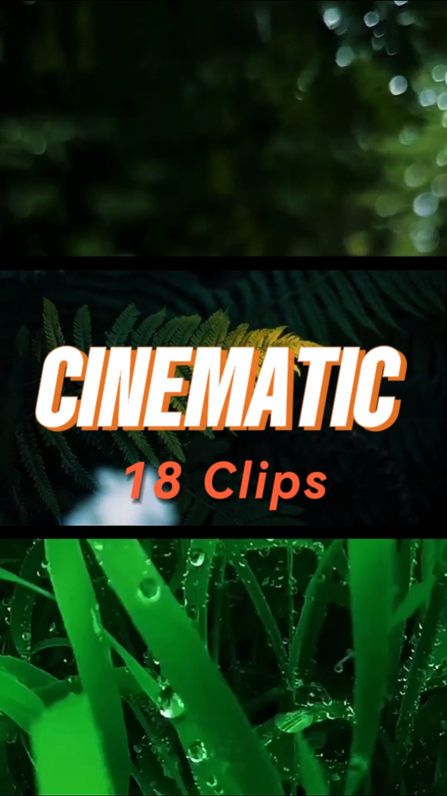 Cinematic 18 Clips