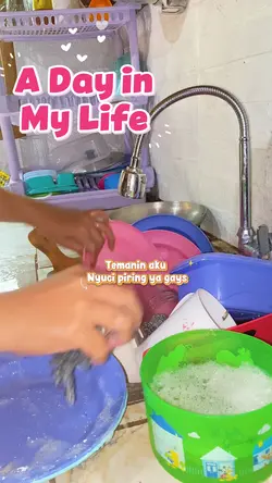 Vlog cuci piring 