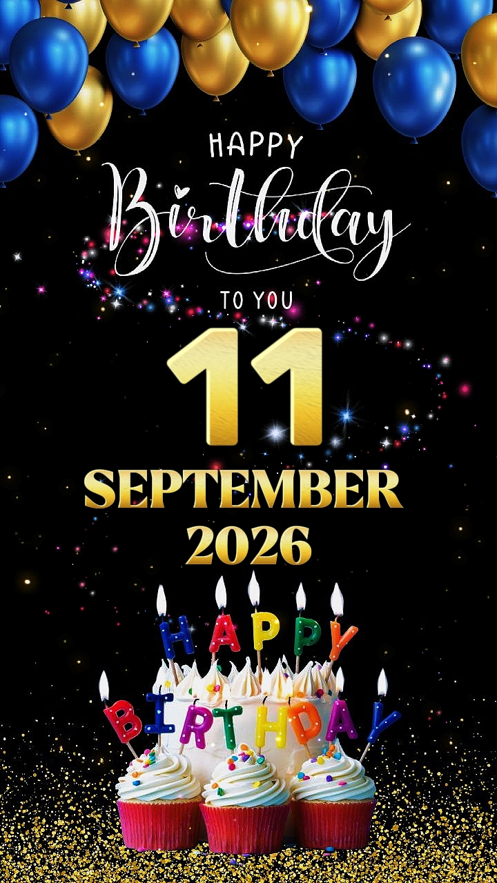 HBD 11 September2026