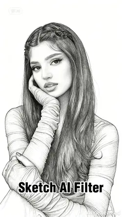 Sketch AI filter 