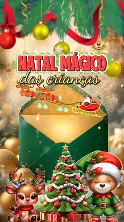 Convite Natal mágico