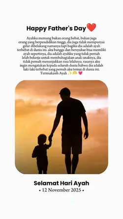 Selamat Hari Ayah 