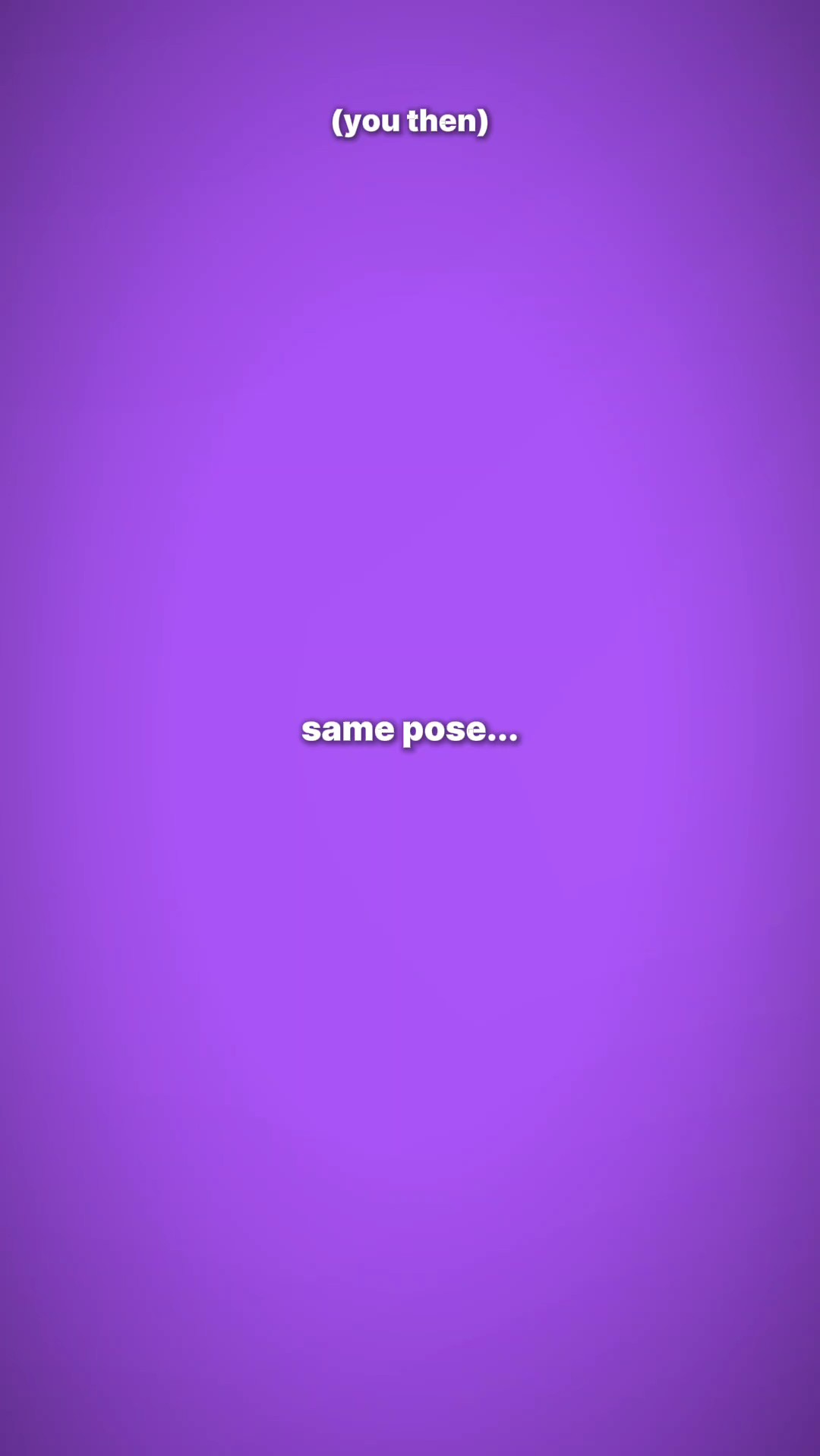 same pose dif person