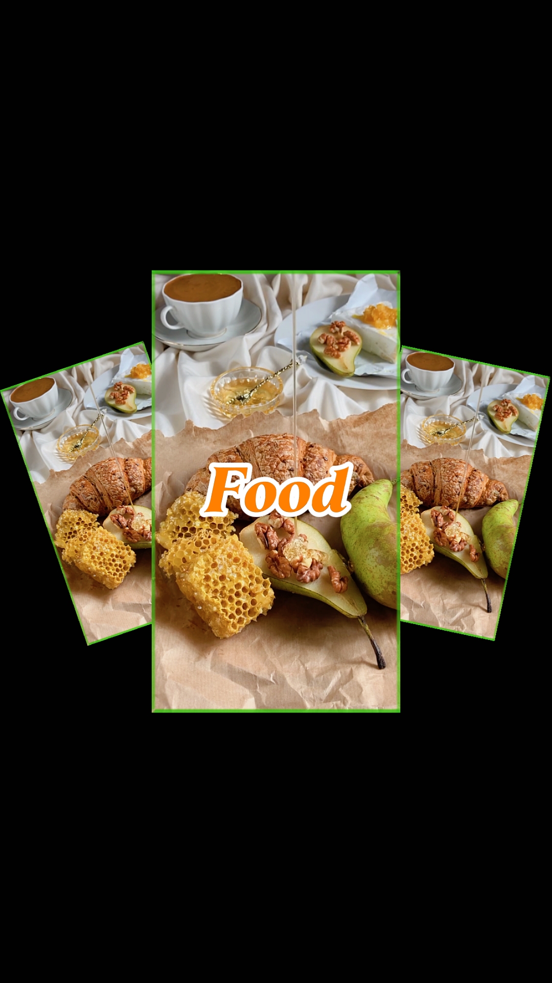 Cardápio de comida