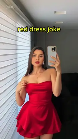 red dress joke