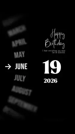 Hbd 19 June 2026 