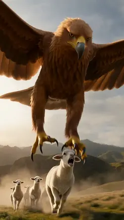 aigle agneau 