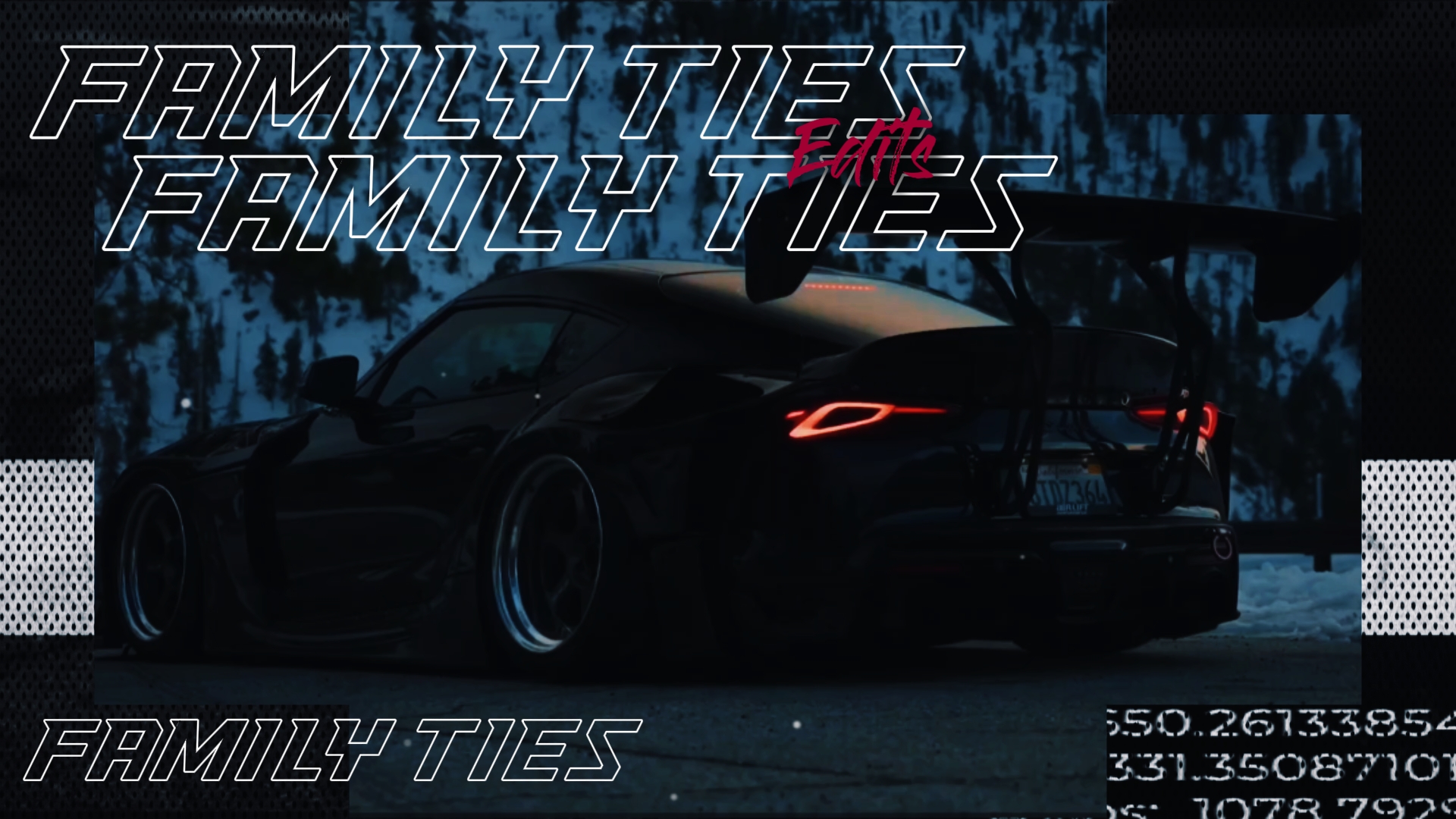Car edit family ties