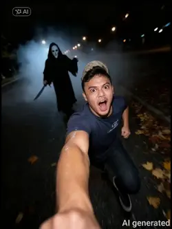 dikejar hantu