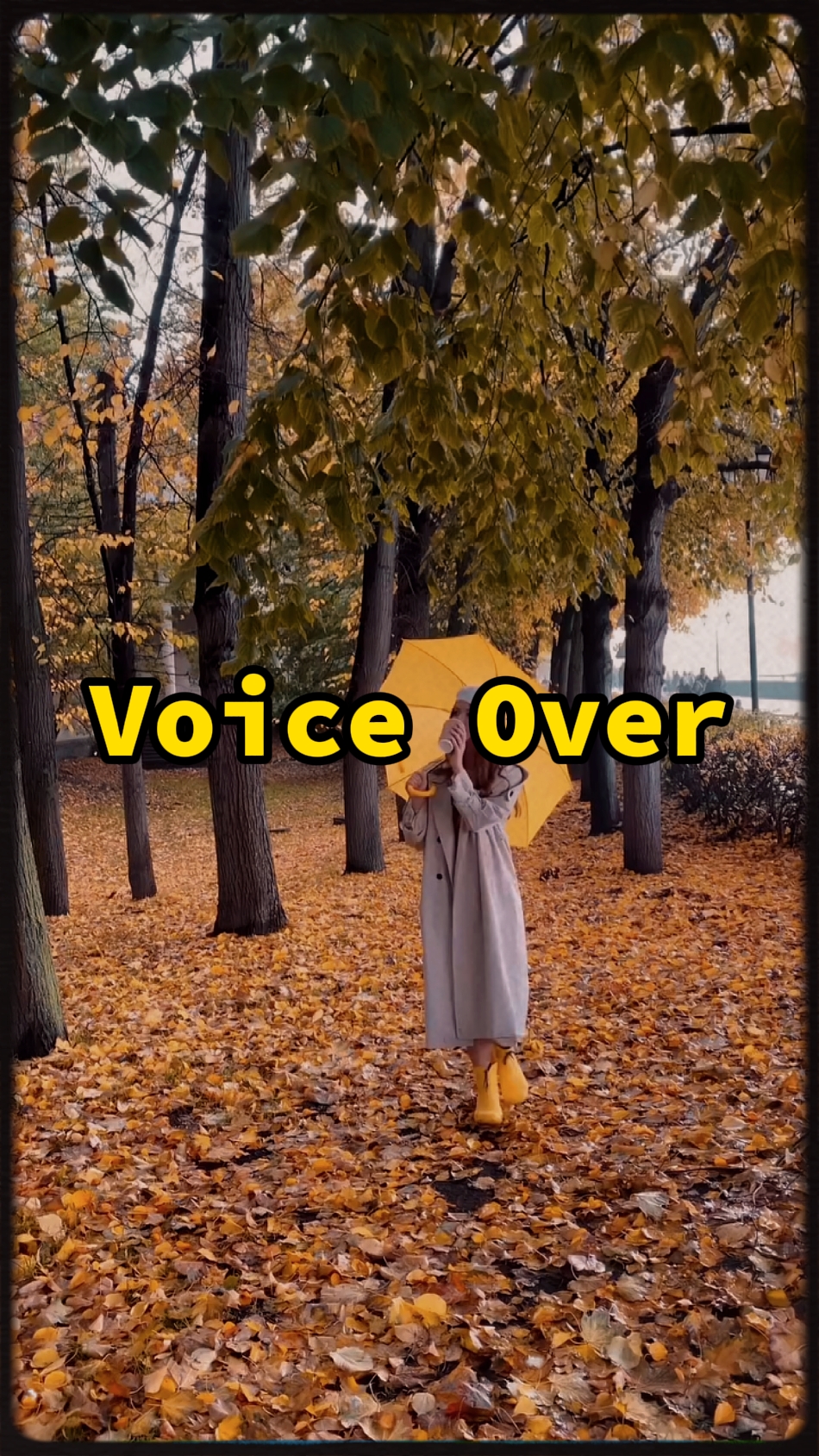 Vlog: Voice Over 