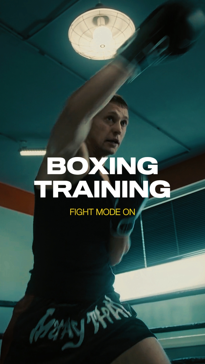 Treinamento de boxe 