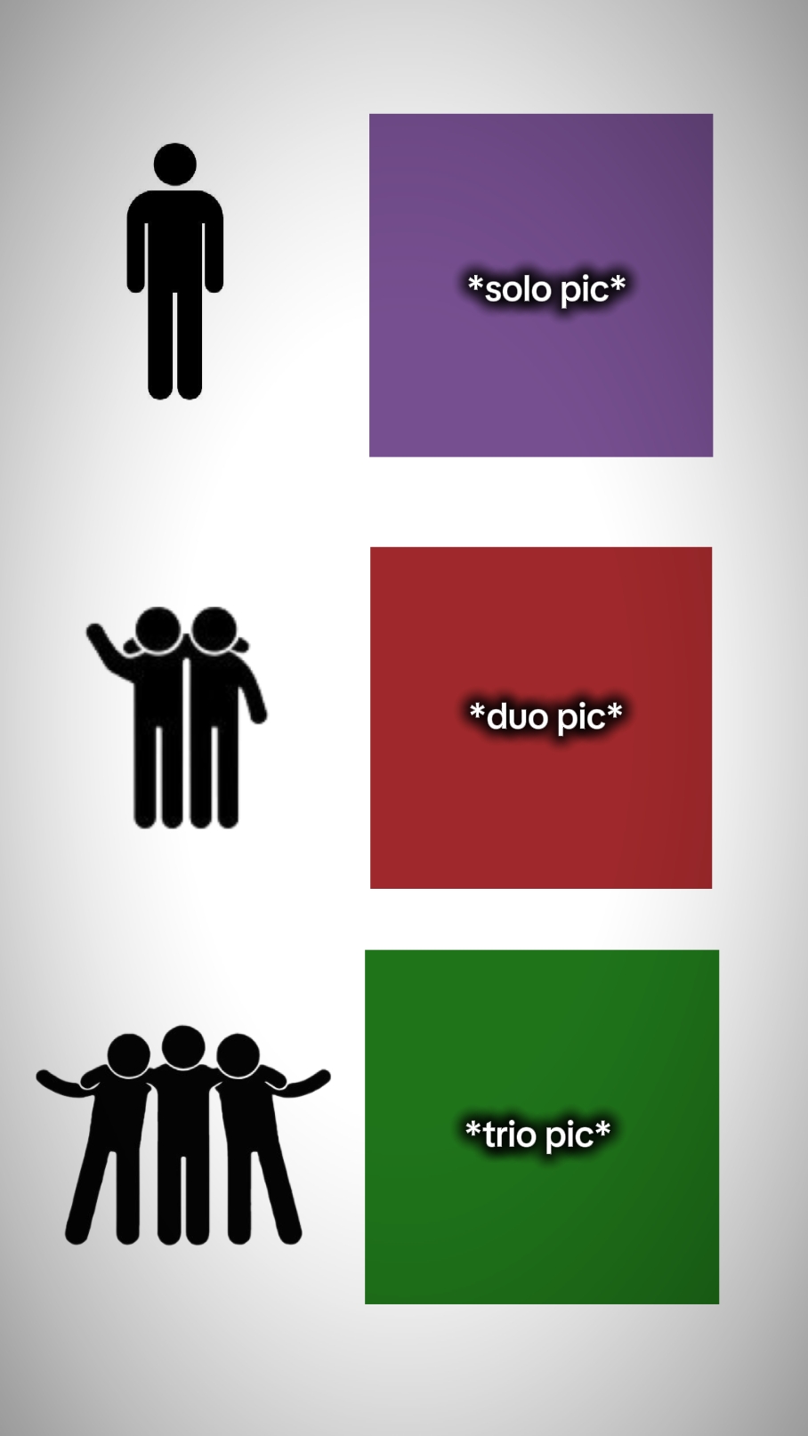 Solo, duo, trio pic