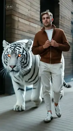 white tiger bodyguar