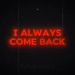 I always come back 😈