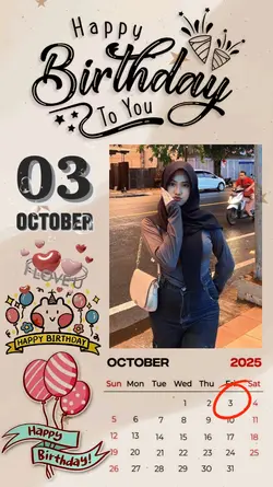 03 October Hbd 
