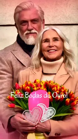 Feliz Bodas de Ouro!