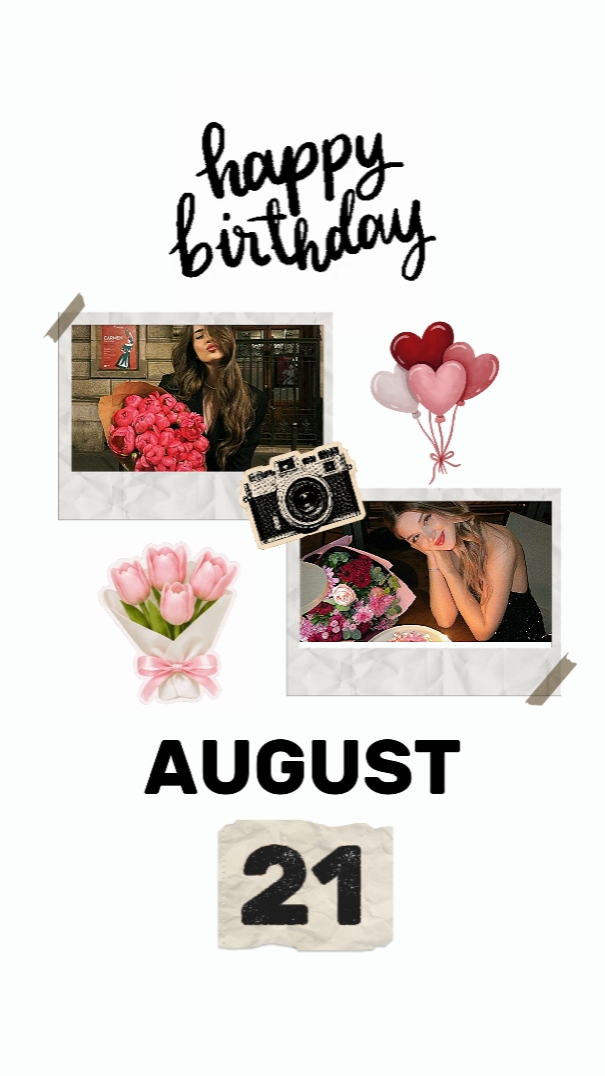SELAMAT ULANG TAHUN SAYA 21 AGUSTUS