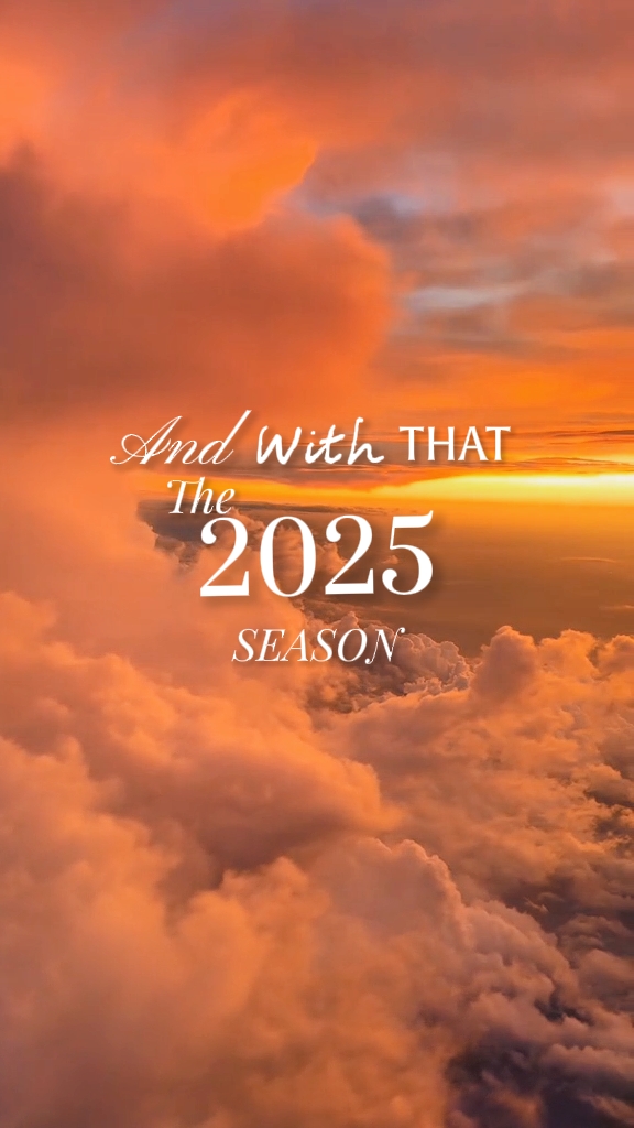 FIN DE LA SAISON 2025
