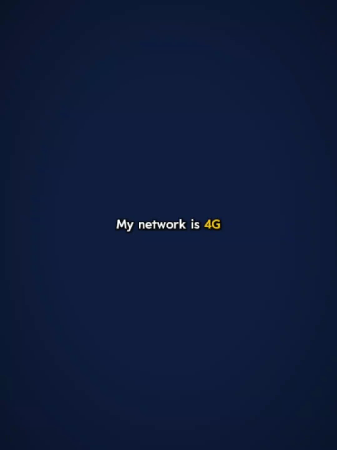 Mein Netzwerk ist 4G