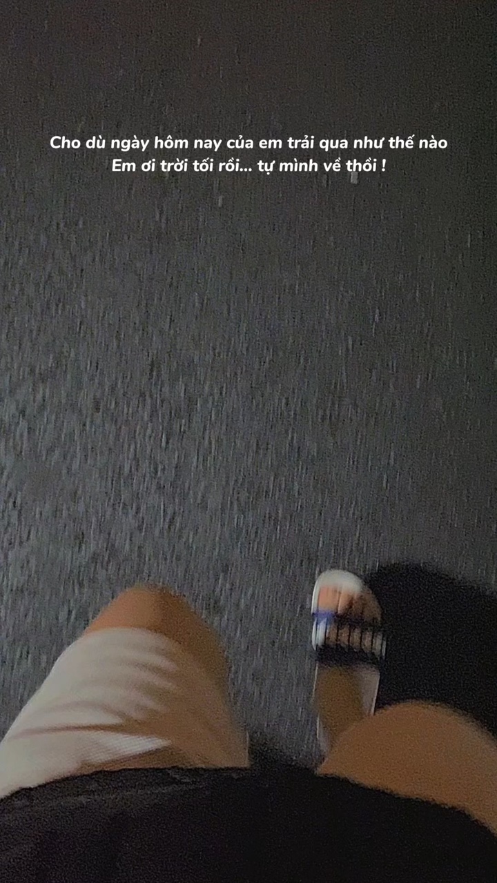 Tự mình về thôi